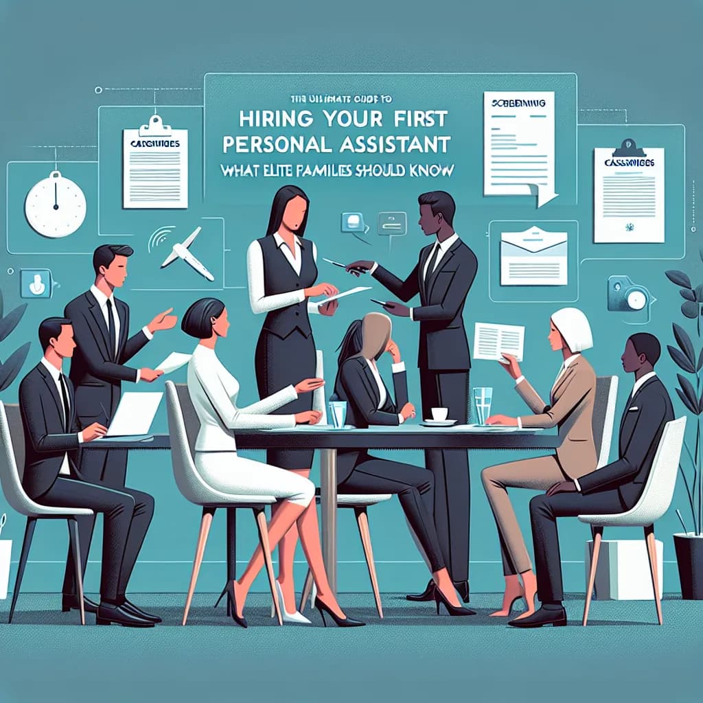 The Ultimate Guide to Hiring Your First Personal Assistant: What Elite Families Should Know
