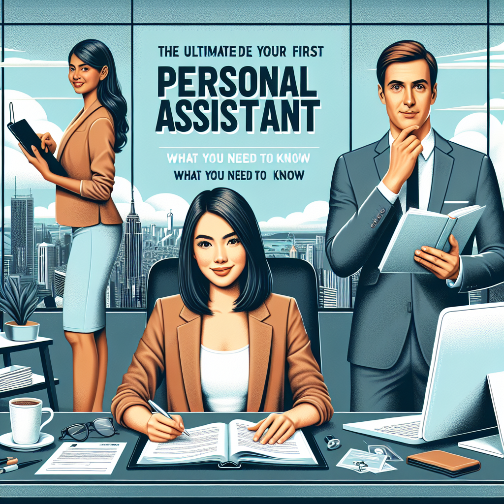 The Ultimate Guide to Hiring Your First Personal Assistant: What You Need to Know